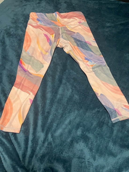 Athleta Pants - Athleta Women’s Pastel Swirl Print Leggings